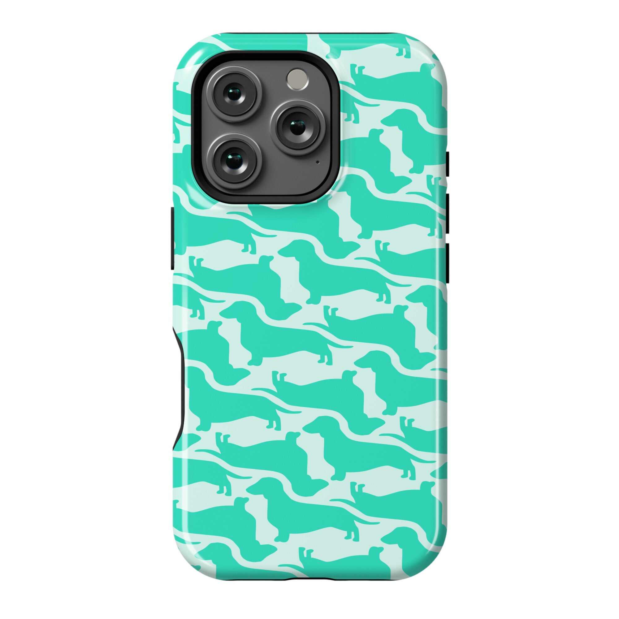 Wiener Dog Pattern Phone Case